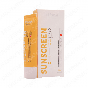 کرم ضد آفتاب SPF60 سی گل مناسب انواع پوست 50 میلی لیتری