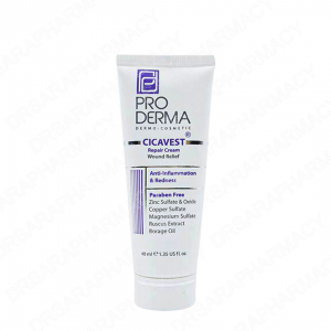 کرم بازسازی کننده پوست سیکا وست پرودرما مناسب انواع پوست ۴۰ میلی لیتری