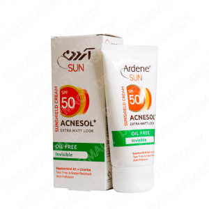کرم ضد آفتاب آردن با SPP50 مناسب پوست چرب و آکنه دار  بی رنگ