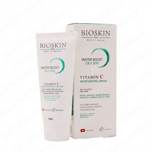 کرم مرطوب کننده و آبرسان پوست چرب بایو اسکین 75 میلی لیتری