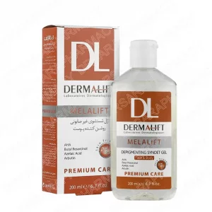 ژل شستشوی غیر صابونی درمالیفت روشن کننده پوست ملالیفت