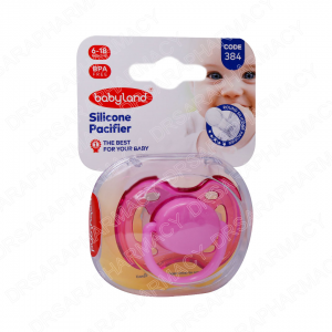 پستانک بیبی لند مدل ۳۸۴ مناسب کودکان 6 تا 18 ماه