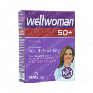 قرص ول وومن ۵۰ سال به بالا ویتابیوتیکس مخصوص خانم ها ۳۰ عددی