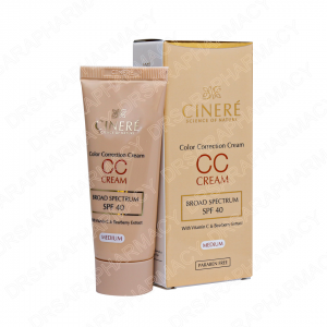 سی سی کرم SPF40 سینره 40 میلی لیتری