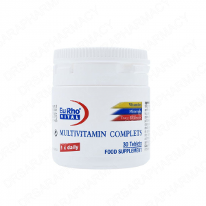 قرص مولتی ویتامین کامپلیت 30 عددی یوروویتال