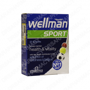 قرص  ۳۰ عددی ول من اسپرت ویتابیوتیکس مخصوص آقایان