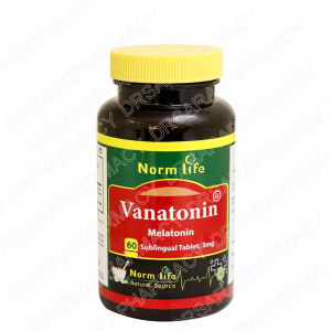 قرص زیر زبانی واناتونین ملاتونین 3 میلی گرم نورم لایف