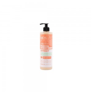 ماسک مو داخل حمام هلو و جوانه گندم بیول