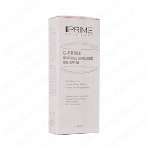 ژل ضد آفتاب SPF50 حاوی ویتامین سی پرایم 40 میلی لیتری