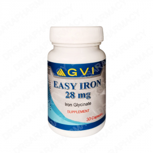 ایزی آیرون جی وی ای 28 میلی گرمی 30 عددی