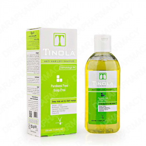 شامپو ضدریزش و تقویت‌کننده تینولا