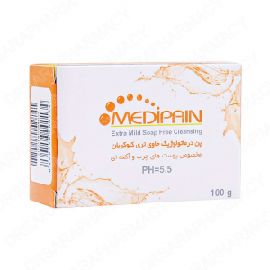 پن مدیپن درماتولوژیک حاوی تری کلوکربان مناسب پوست های چرب 100 گرمی