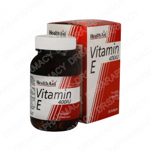 سافت ژل ویتامین E 400 واحد هلث اید