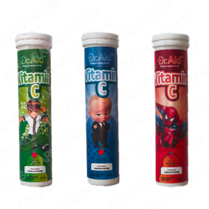 قرص جوشان ویتامین سی 250 میلی گرم دکتر اید 20 عدد