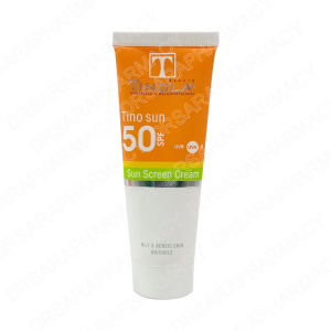 کرم ضد آفتاب بدون رنگ تینولا SPF50 برای پوست های چرب و جوش دار