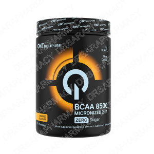 پودر بی سی ای ای  BCAA 8500 کیو ان تی با طعم پرتقال