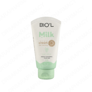 کرم مرطوب‌کننده دست و صورت بیول مدل Oat Milk حجم ۷۰ میلی‌لیتر