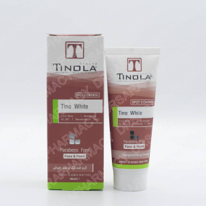 کرم روشن کننده و ضد جوش پوست صورت و دست تینولا 40 میلی لیتری
