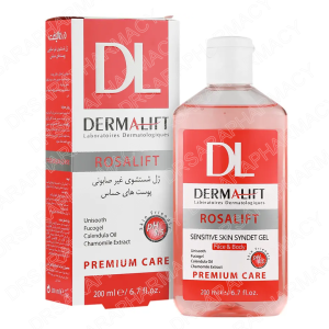 ژل شستشوی غیر صابونی درمالیفت مدل رزالیفت