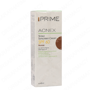 کرم ضد آفتاب رنگی پرایم مناسب پوست های چرب و دارای جوش