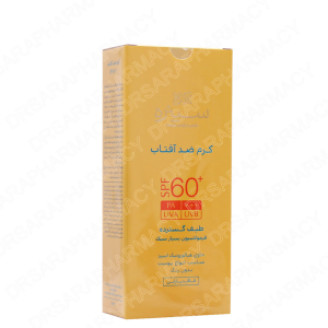 کرم ضد آفتاب بدون رنگ مناسب انواع SPF60+ پوست  سینره
