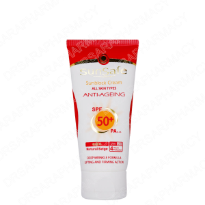 کرم ضد آفتاب و ضد چروک سان سیف SPF50