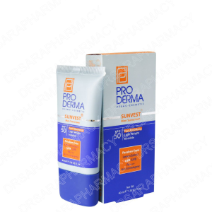ضد آفتاب آقایان فاقد چربی SPF50 پرودرما