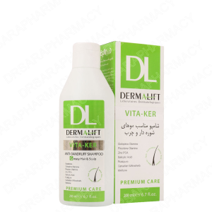 شامپو ضد شوره مناسب موها و شوره چرب درمالیفت