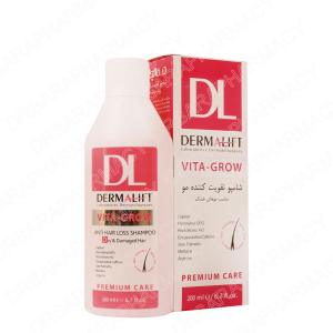شامپو تقویت کننده مو vita grow درمالیفت