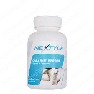قرص کلسیم 600 میلی گرم نکستایل