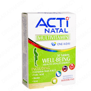 قرص مولتی ویتامین اکتی ناتال لیبرتی سوئیس