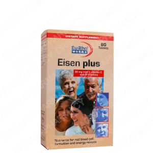 قرص آیزن پلاس یوروویتال 60 عددی