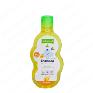 شامپو بچه حاوی ویتامین E بیبی لند 200 میلی لیتر