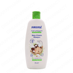 شامپو بچه ویتامینه فیروز 300 میلی لیتر با رایحه میوه های سبز