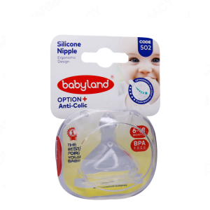 سر شیشه ارتودنسی کودک بیبی لند کد 502 مناسب نوزادان 6 تا 18 ماه