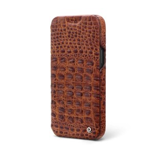 کیف چرمی موبایل اپل iPhone 13 Pro Max مدل Croco کد LMB-AC1