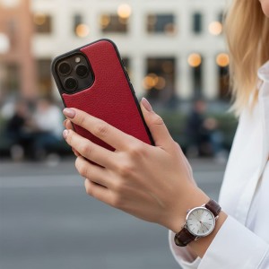 قاب چرمی موبایل اپل iPhone 16 Pro Max مدل Floater کد LMC-BF1