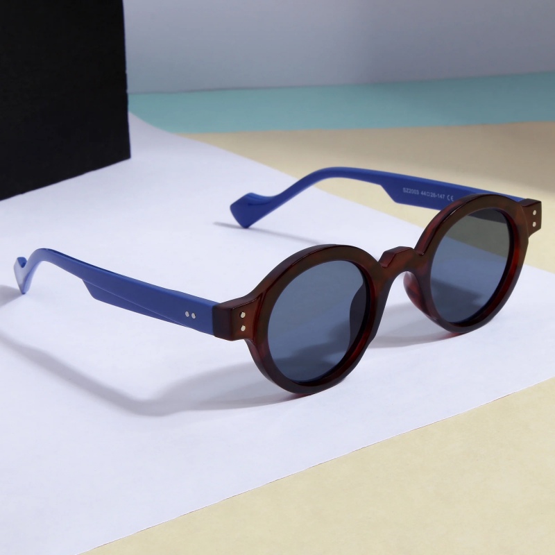 عینک آفتابی مدل Sz-2003-Brn-Blu عینک آفتابی زنانه, عینک آفتابی مردانه,