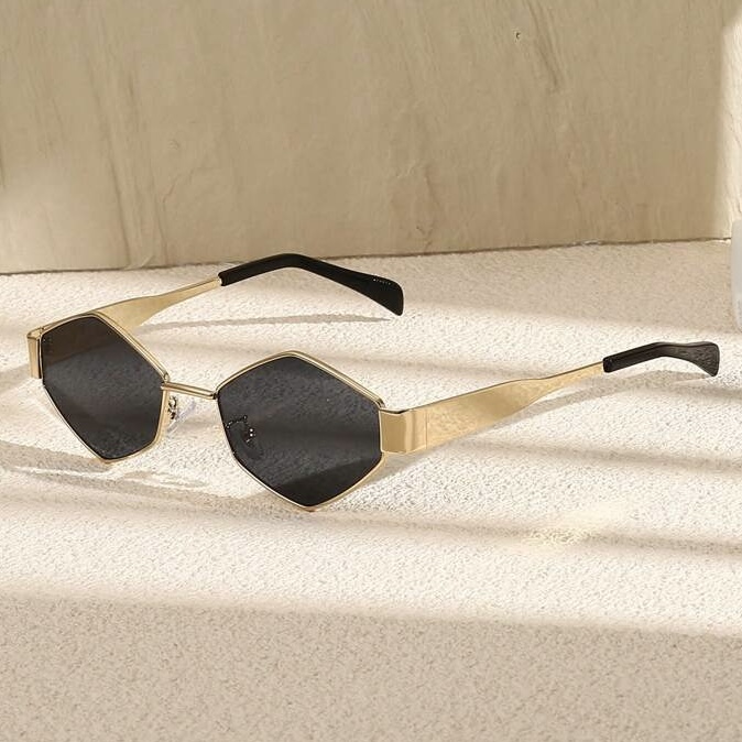 عینک آفتابی  Celine-2382-Gld-Blc  عینک آفتابی زنانه, عینک آفتابی مردانه,