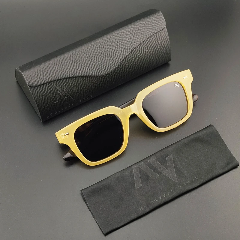 عینک آفتابی آلبرت وگ مدل S31105C2 Acetate Avantgarde Visionary