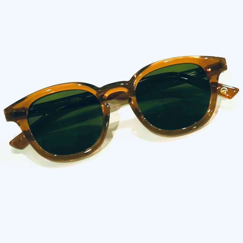 عینک آفتابی پلاریزه با دسته سیمی مدل 5430-Brn