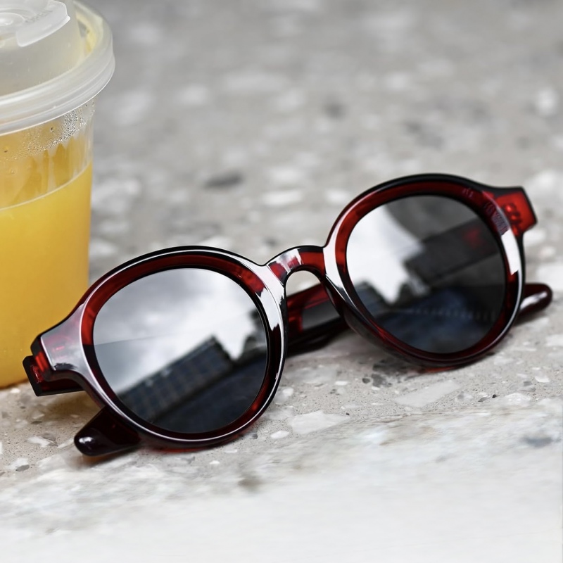 عینک آفتابی پلاریزه مدل S-31106-C3-Red Acetate Avantgarde Visionary عینک آفتابی پلاریزه زنانه, عینک آفتابی پلاریزه مردانه,