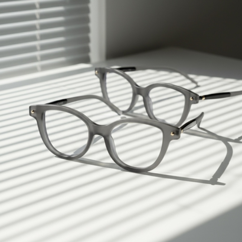 فریم عینک با عدسی بلوکات مدل Me-6238-C10-Gry