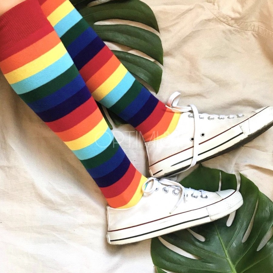جوراب زیر زانو Rainbow