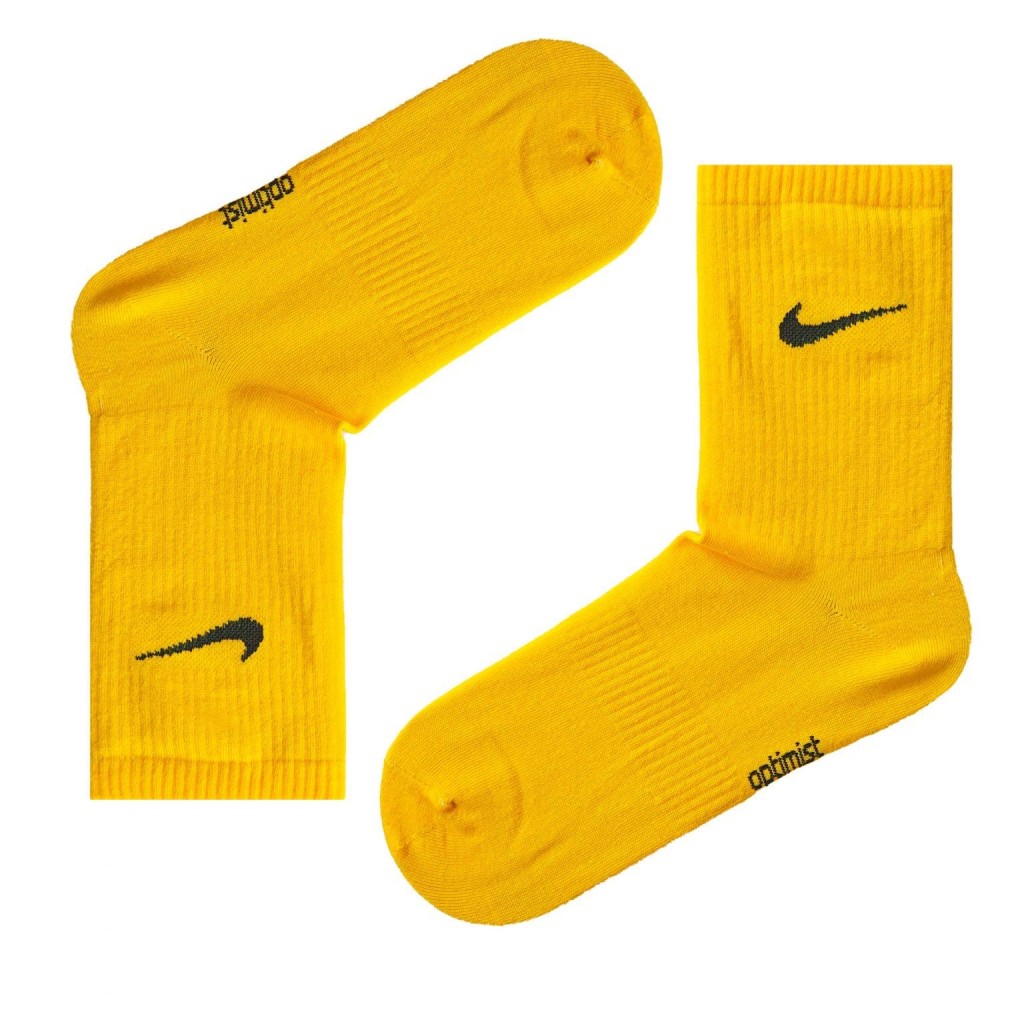 جوراب‌ اسپرت زرد طرح Nike-Ylo