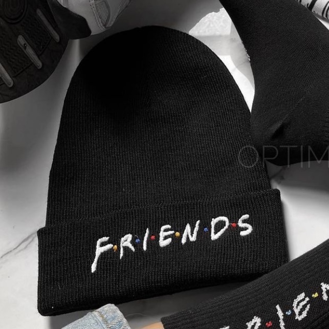 کلاه بافت مدل Friends-Blc