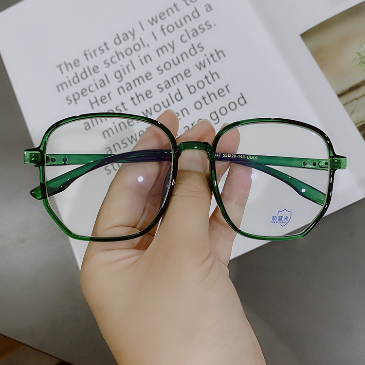 فریم عینک طبی با عدسی‌بلوکات مدل Tr-8547-Grn