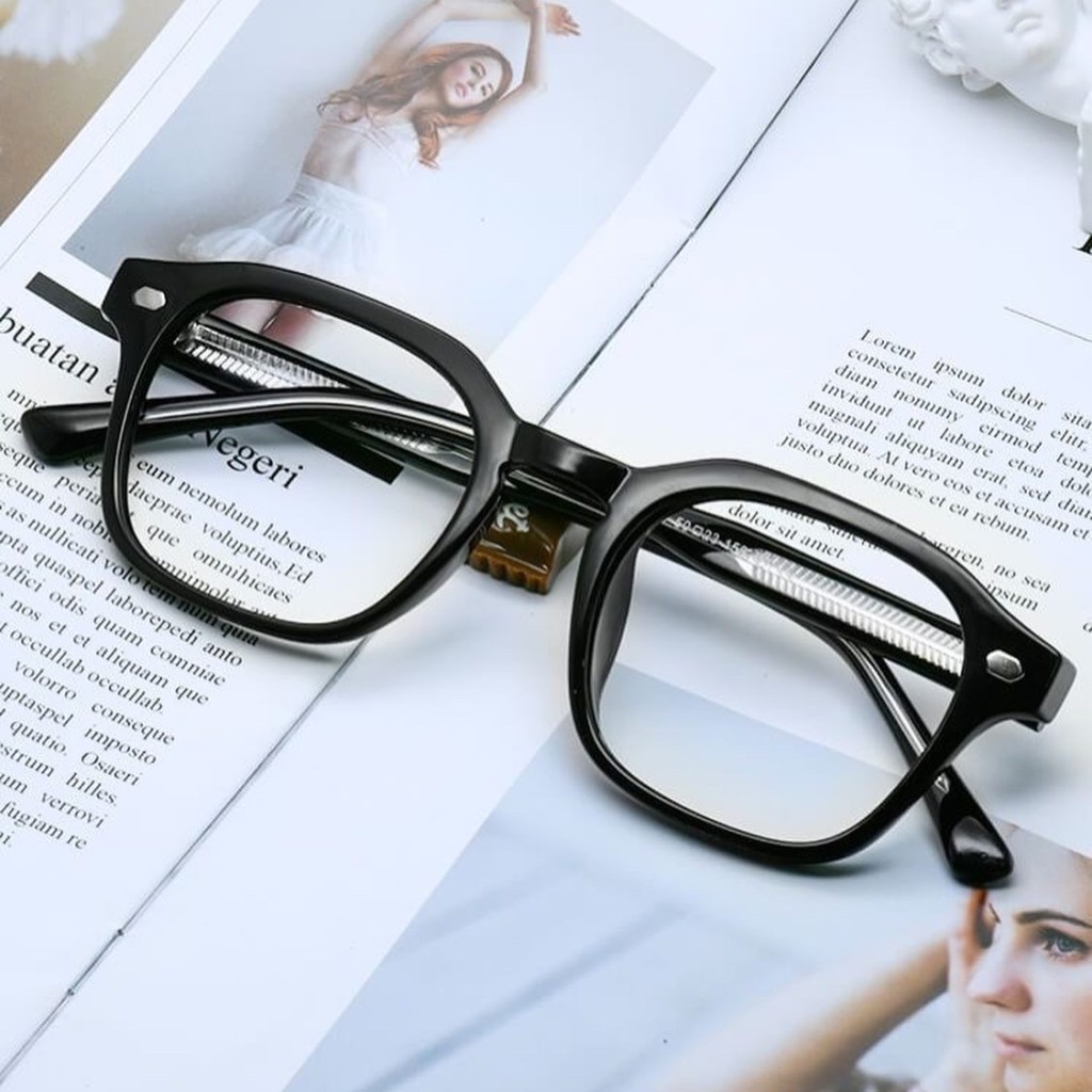 فریم عینک طبی با عدسی بلوکات مدل Ch-2805-Blc