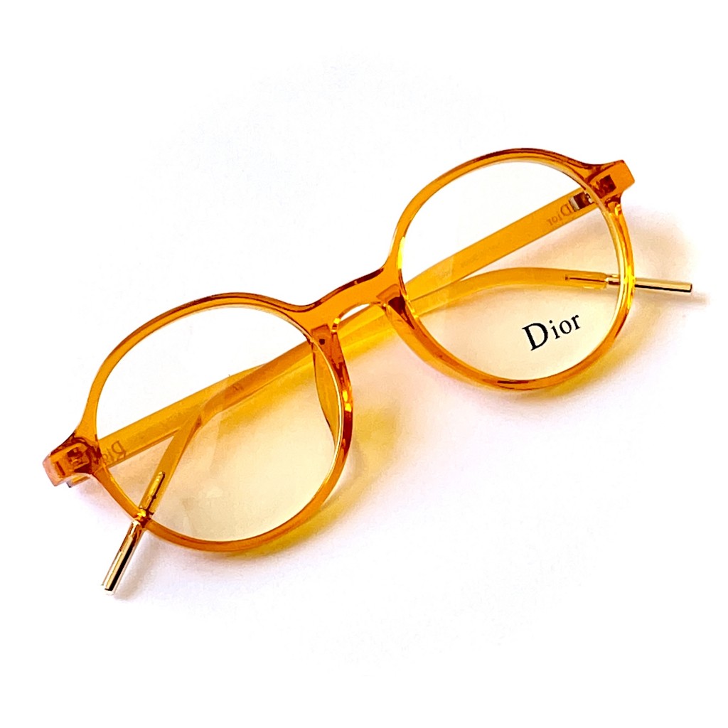 فریم عینک طبی با عدسی بلوکات مدل S-32053-Orng