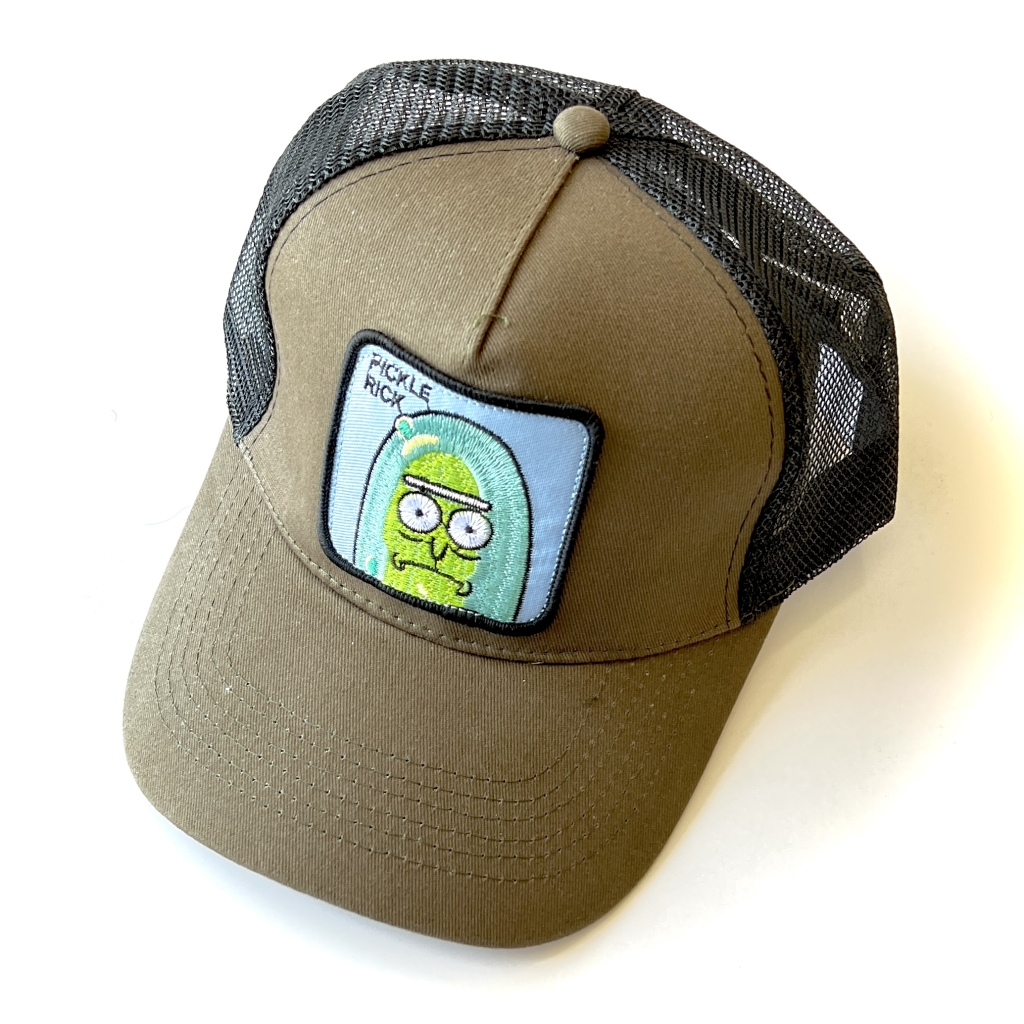 کلاه کپ نقاب‌دار پشت‌‌توری طرح گورین مدل Pickle Rick